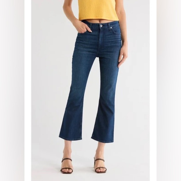 RAG & BONE Casey High Rise Ankle Flare in Chelsea Blue Size 27 NWT - Picture 1 of 8